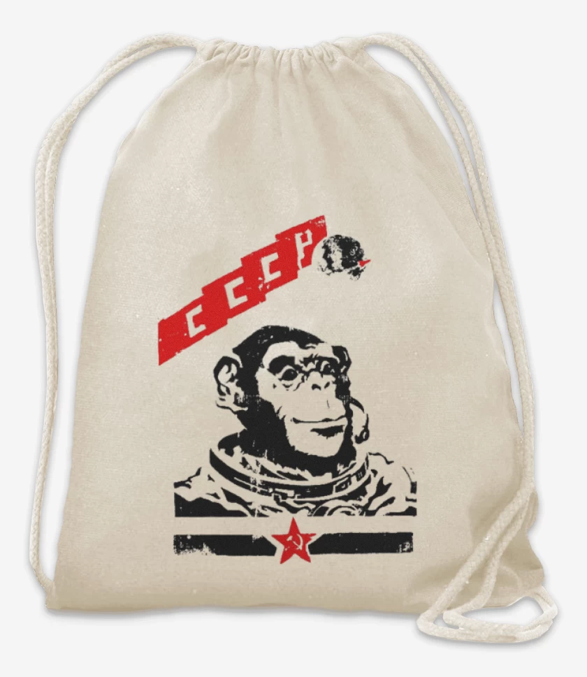 Mochila Blanco de Mono espacial