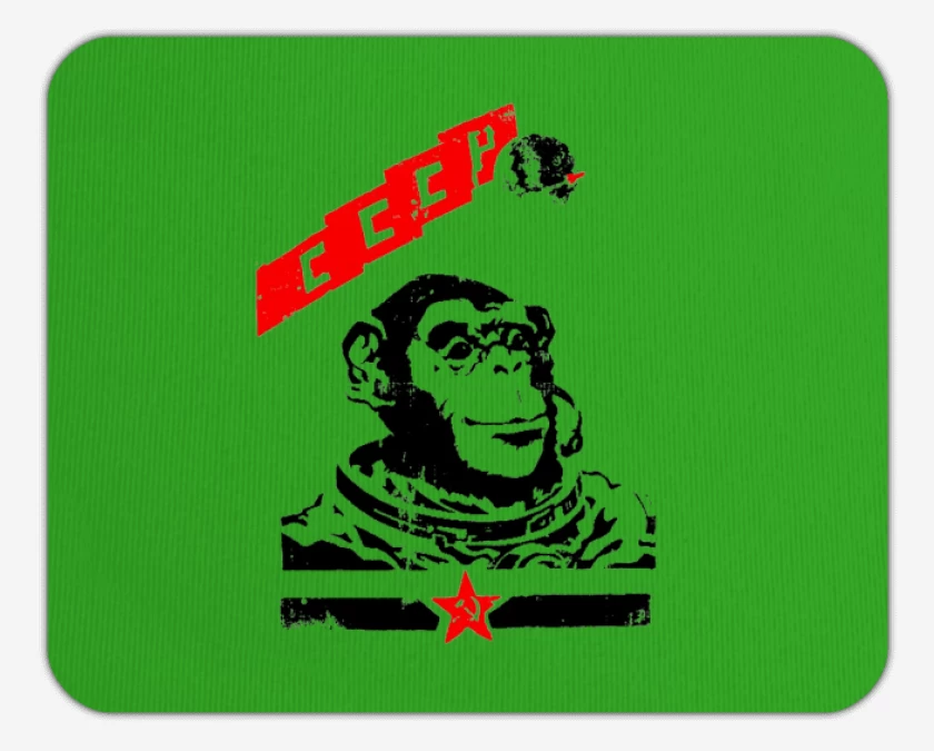 Mousepad Mono espacial