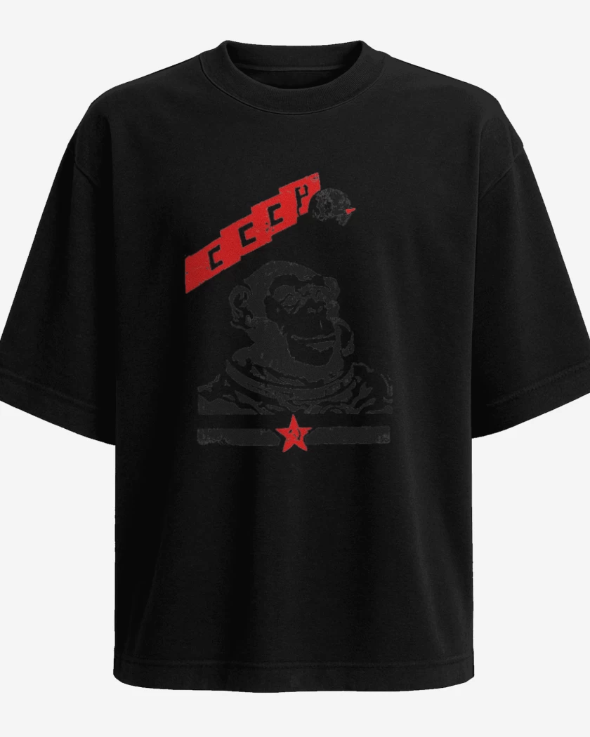 Polera Oversize Mono espacial