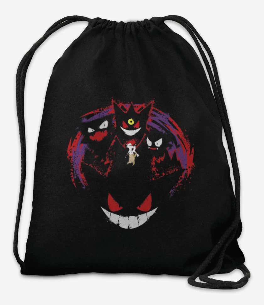 Mochila Negro de Pesadilla