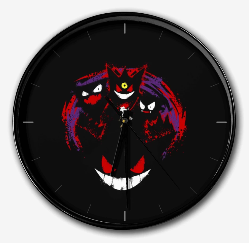 Reloj Negro de Pesadilla