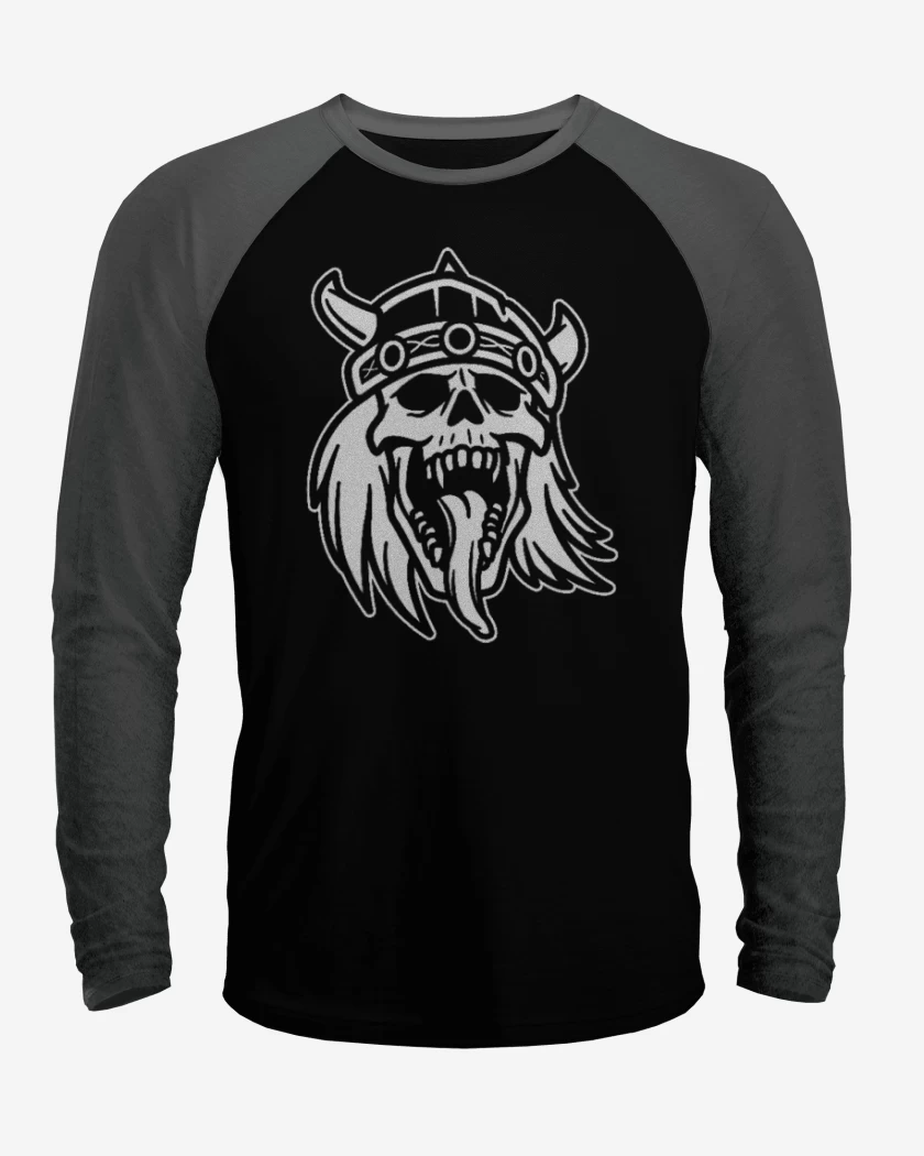 Polera Raglan Vikingo de la muerte