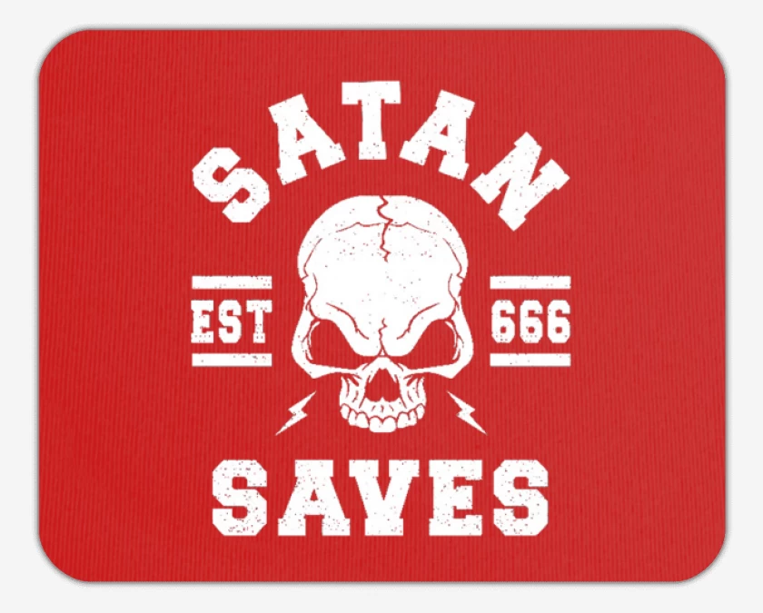 Mousepad Satan Salva