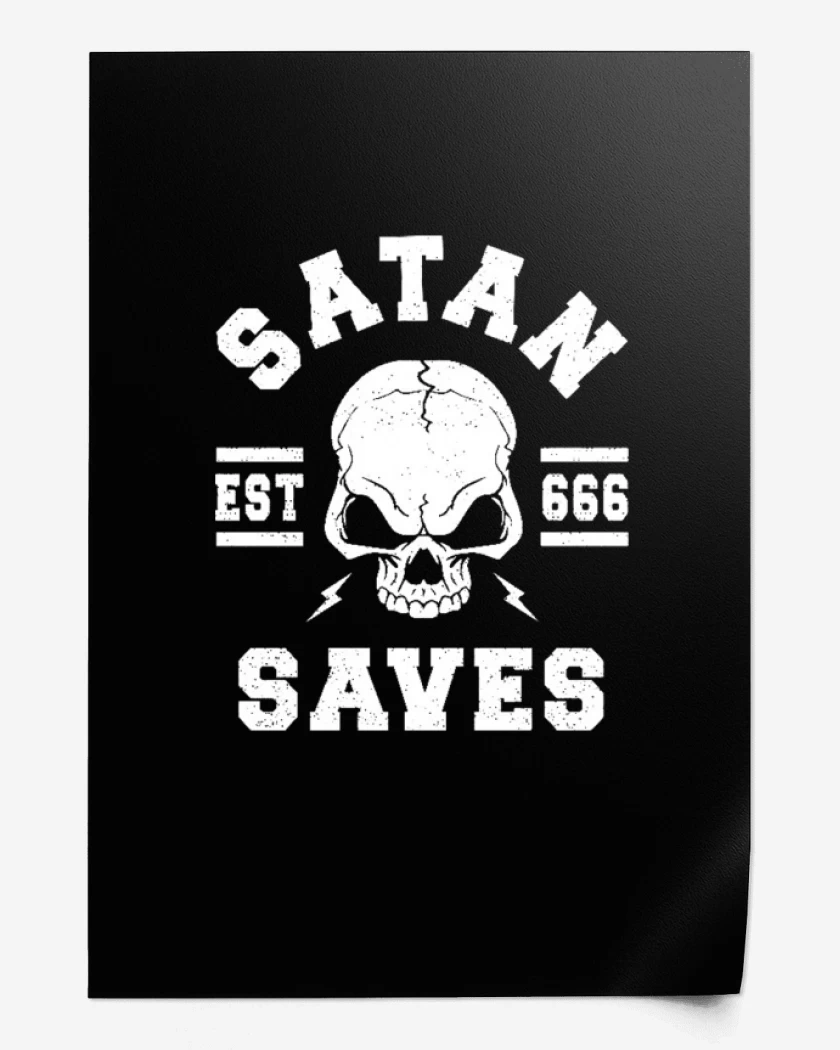 Print Satan Salva