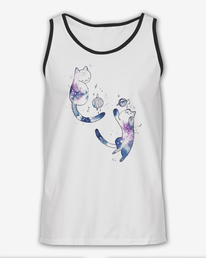 Sudadera Blanco de Gatitos Jugando