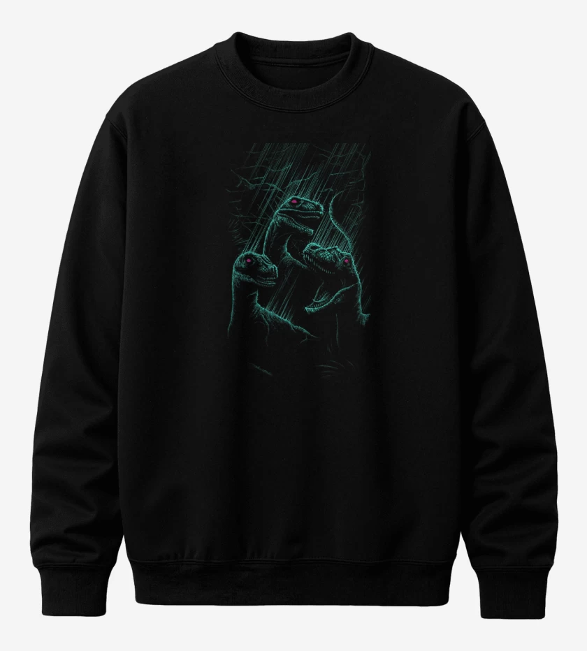 Poleron polo Negro de Raptor