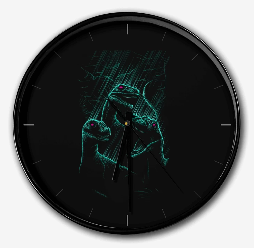 Reloj Negro de Raptor