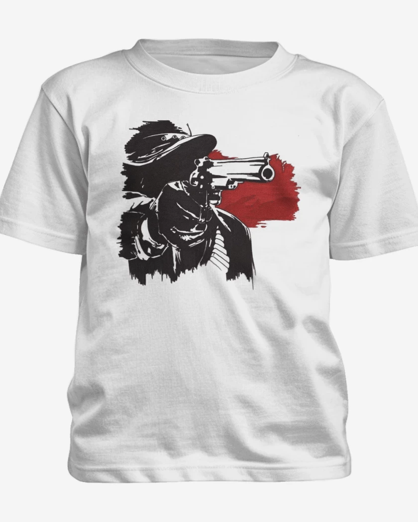 Polera de niño Blanco de John Marston