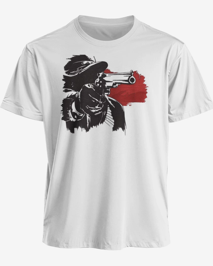 Polera premium Blanco de John Marston