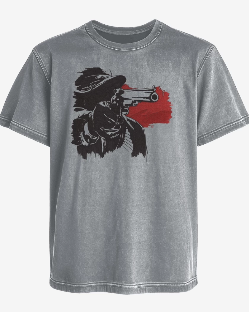 Polera desgastada John Marston