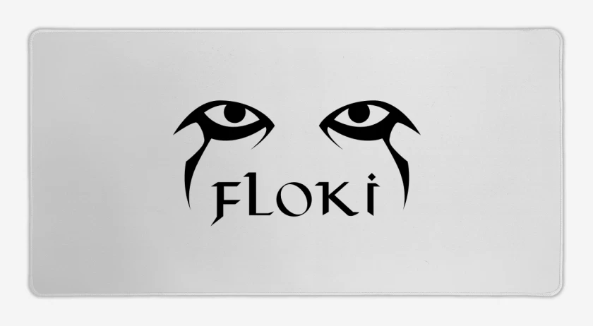 Mouse pad Gamer Blanco de Floki