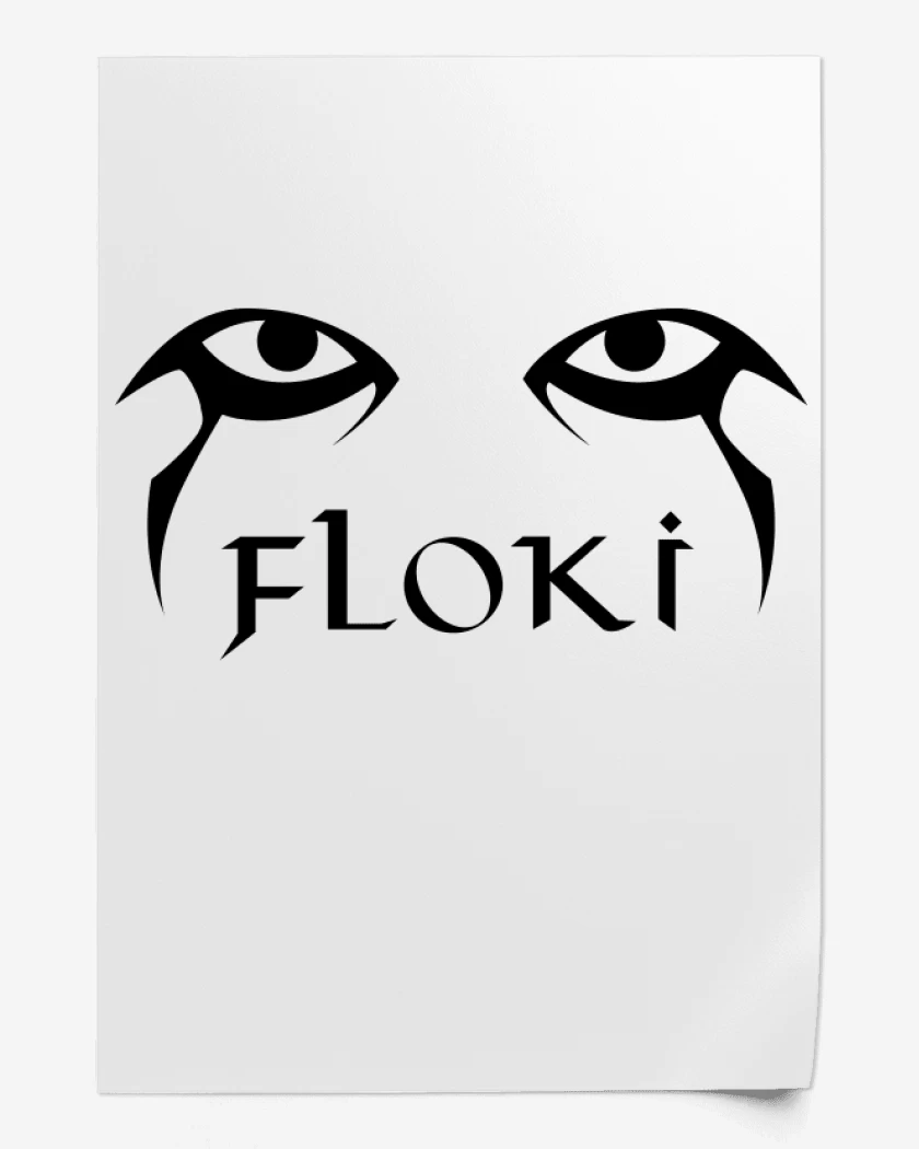 Print Blanco de Floki