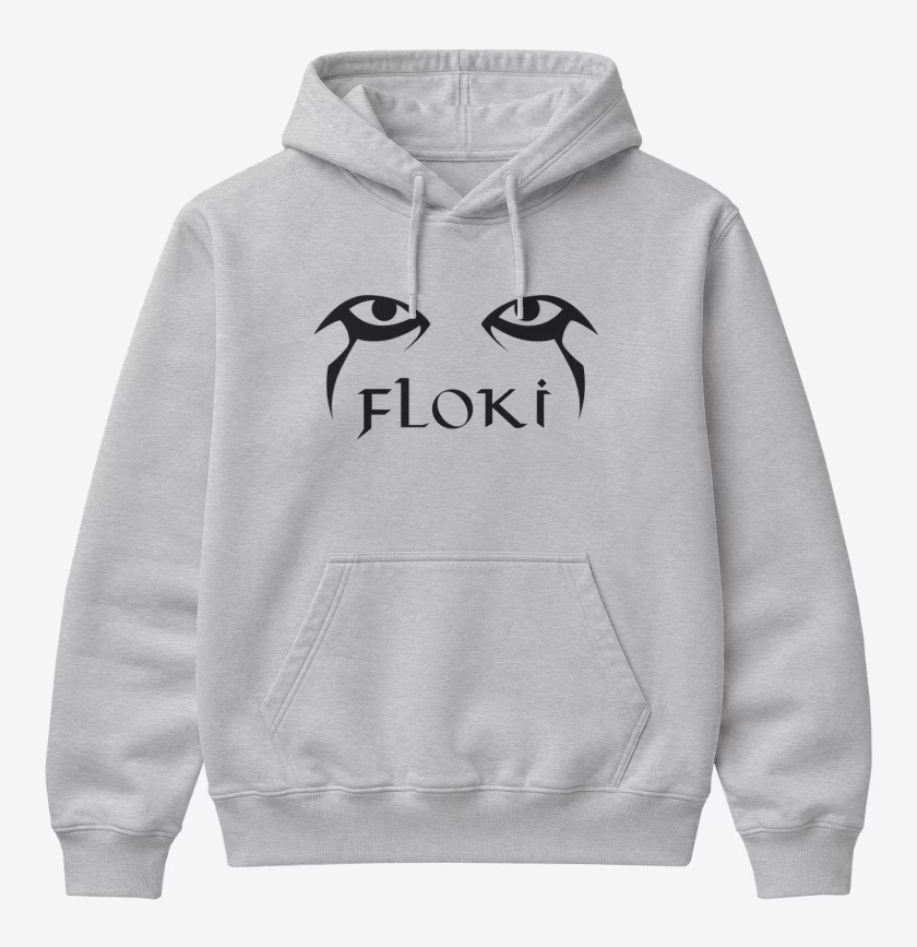 Poleron Canguro básico Gris Melange de Floki