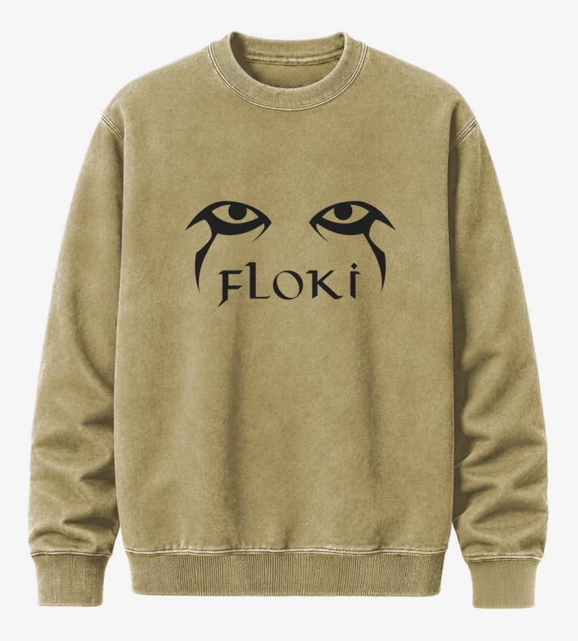 Poleron Polo Acid Wash Beige de Floki