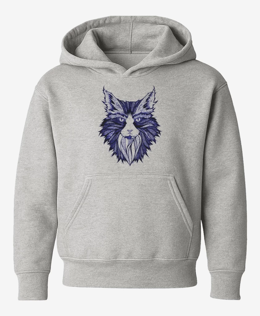 Poleron de niño Gris Melange de Felino