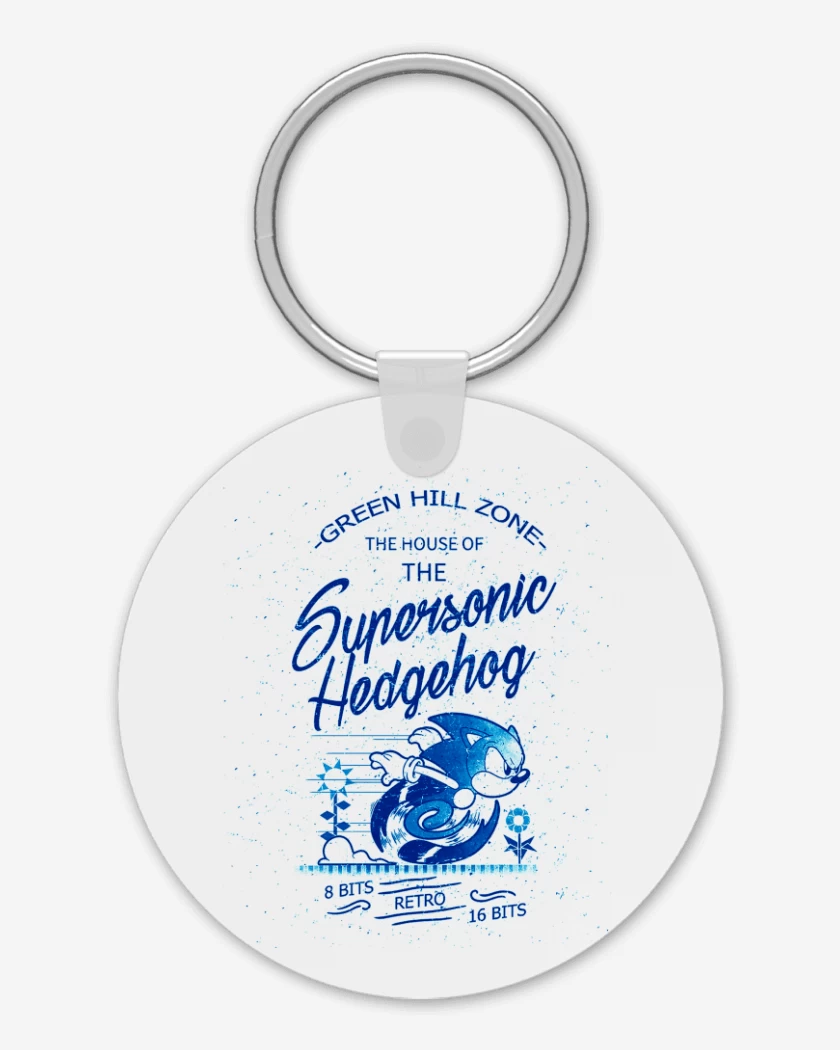 Llavero Supersonic Hedgehog