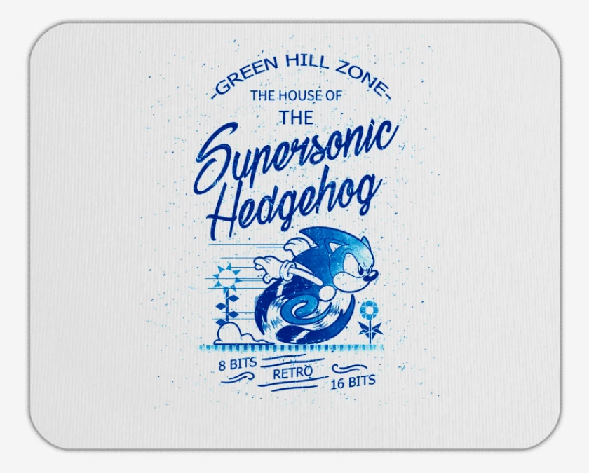 Mousepad Supersonic Hedgehog