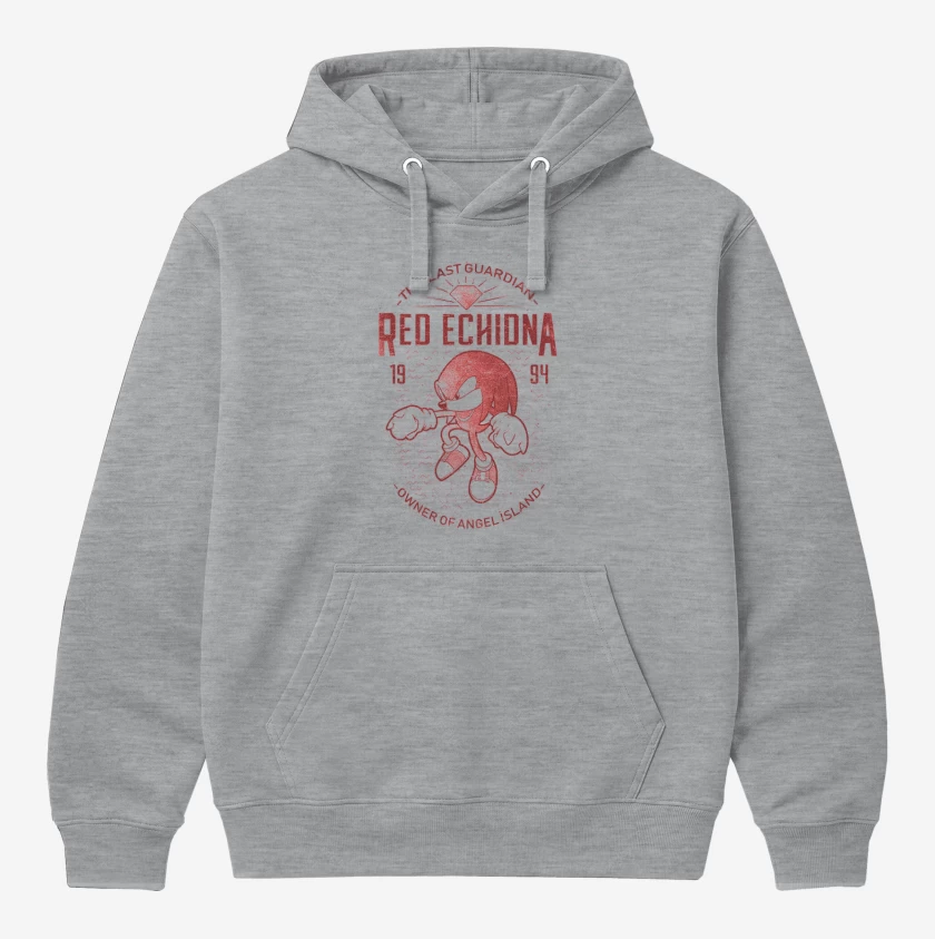Polerón Canguro Gris Melange de Knucklesssss