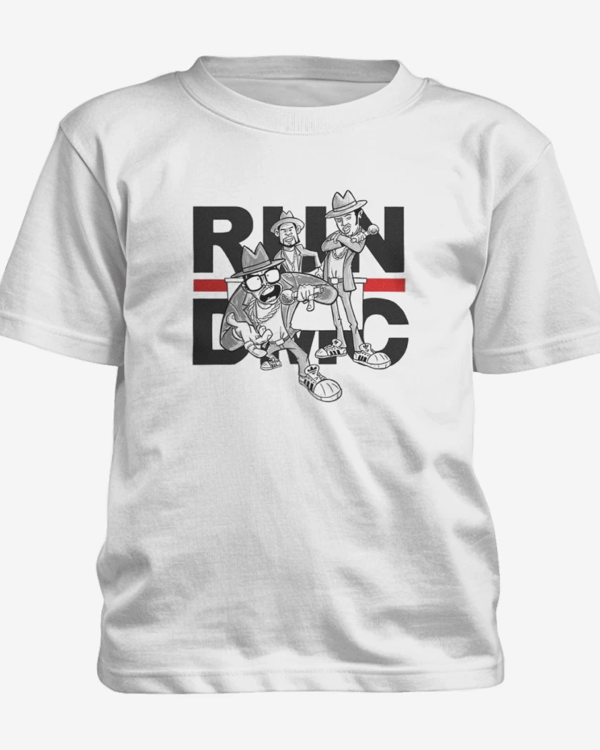 Polera de niño Blanco de RUN DMC