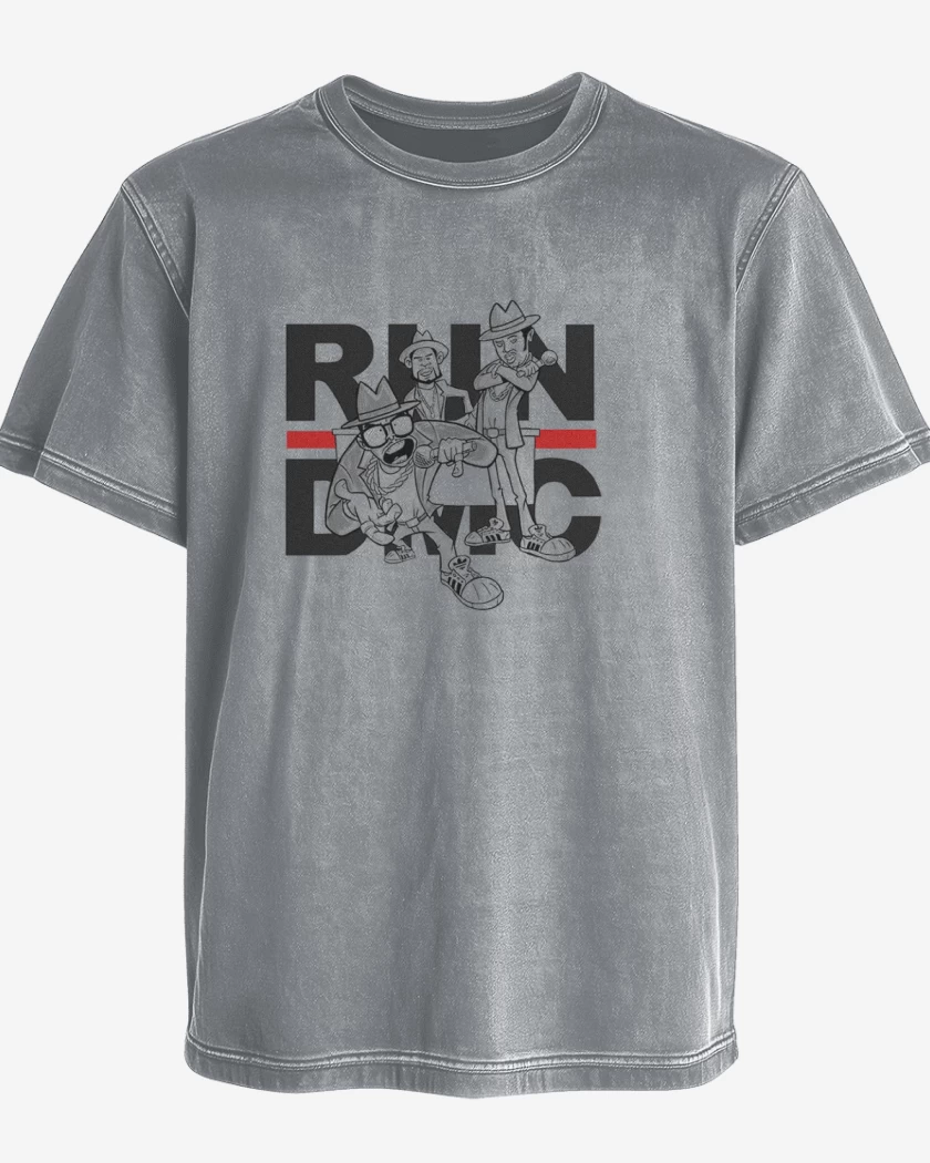 Polera desgastada RUN DMC