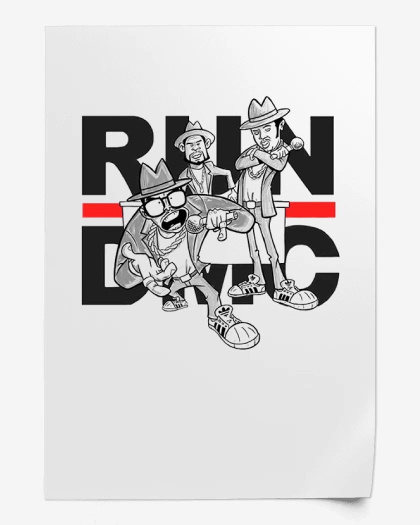 Print RUN DMC