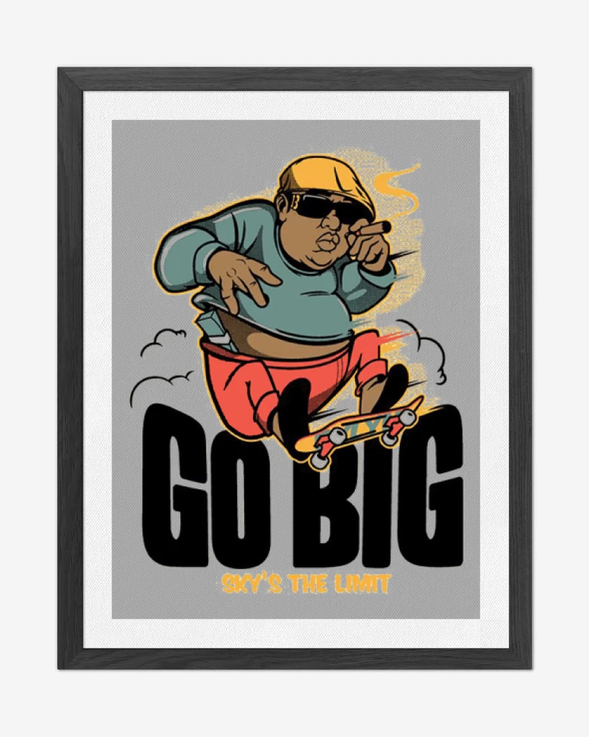 Cuadro decorativo Gris Melange de Go BIG