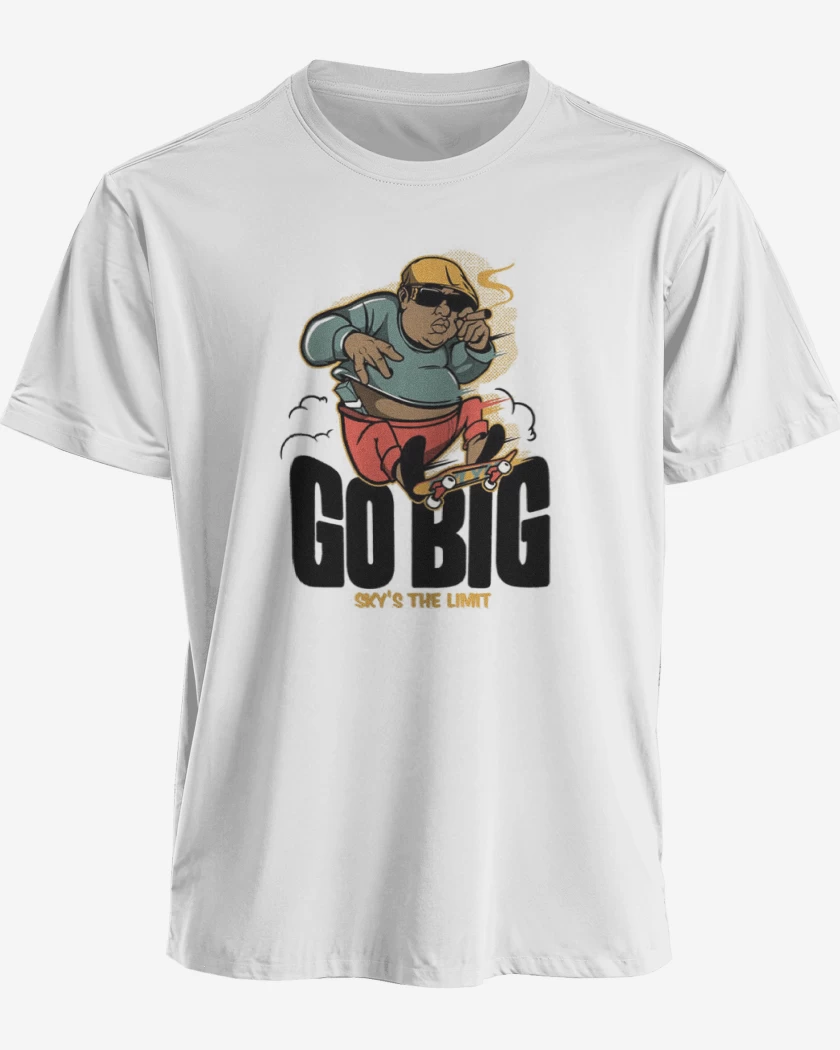 Polera premium Blanco de Go BIG