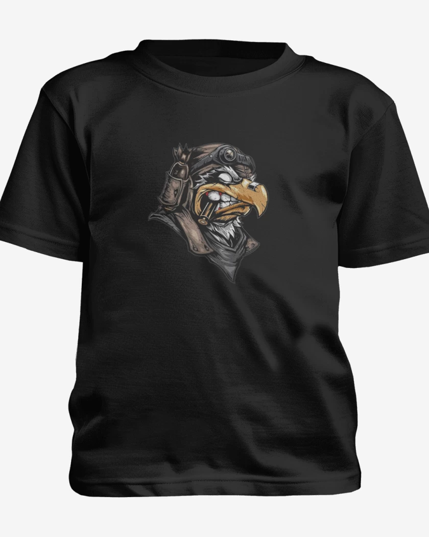Polera de niño Negro de Sharp Eagle