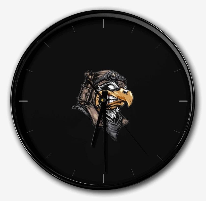 Reloj Negro de Sharp Eagle