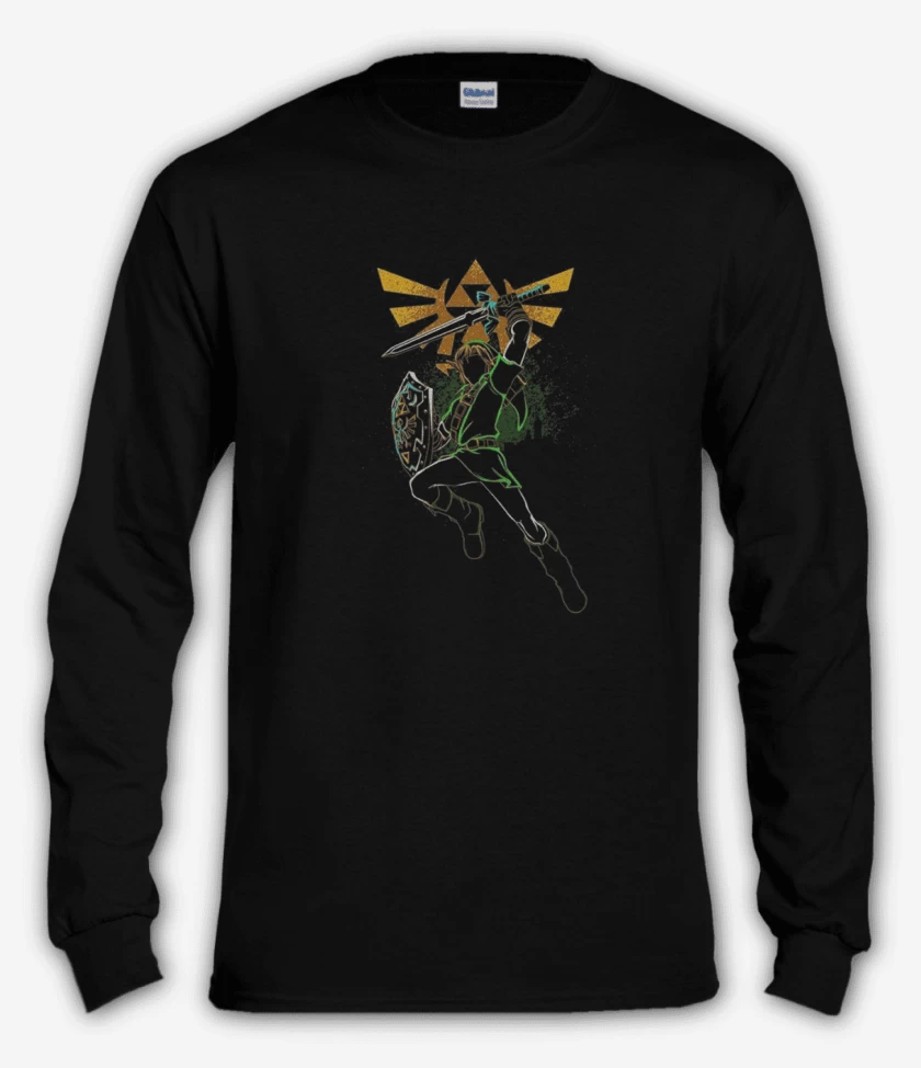 Polera manga larga Link Saltando