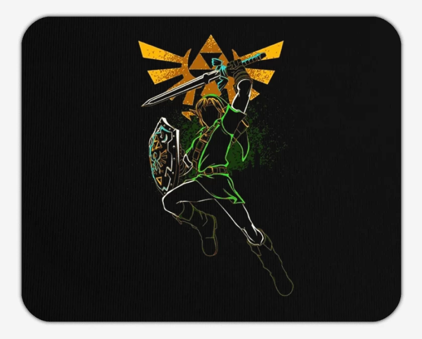 Mousepad Link Saltando
