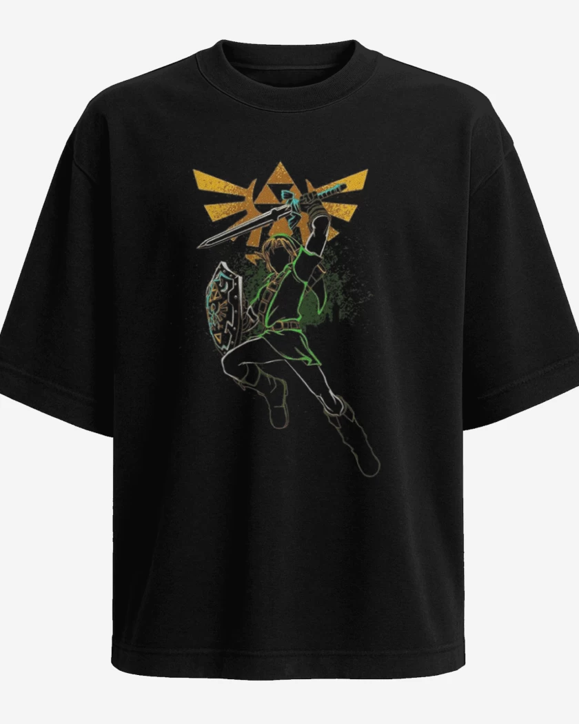 Polera Oversize Link Saltando