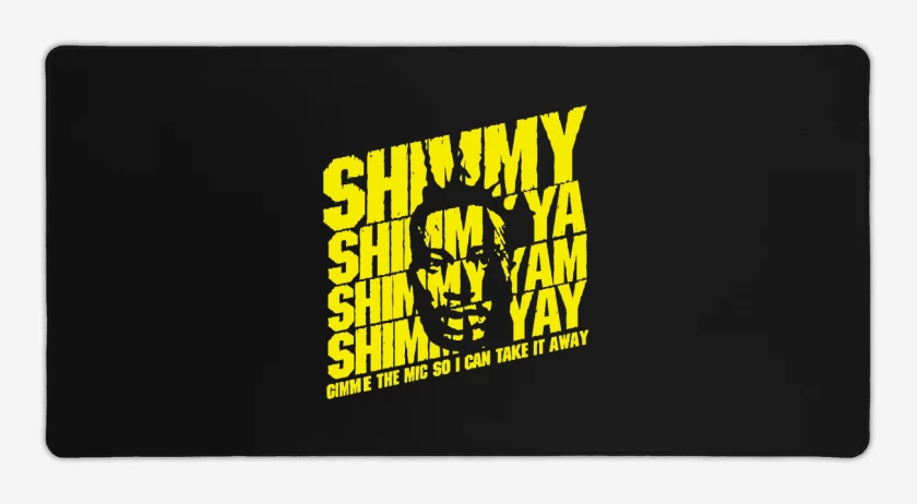 Mouse pad Gamer Negro de OLD DIRTY 