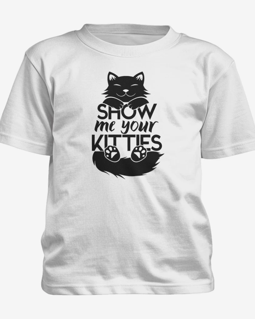 Polera de niño Blanco de Show me your kitties 