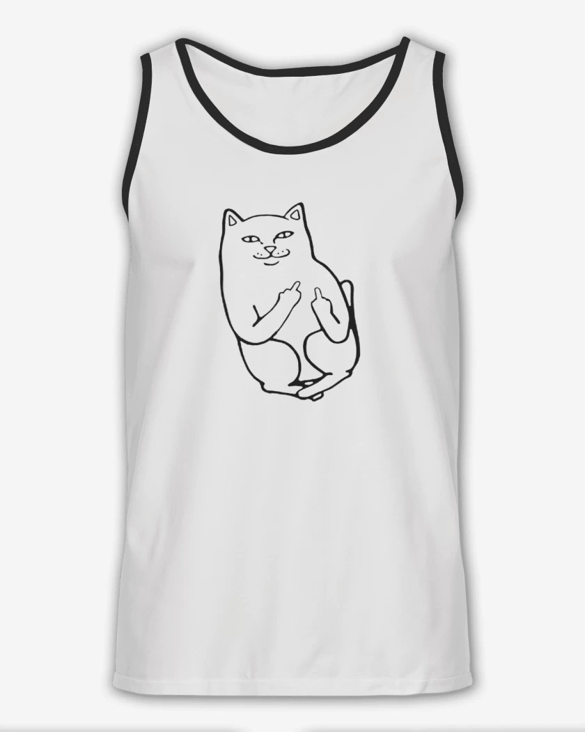 Sudadera Blanco de Gatito oyuo