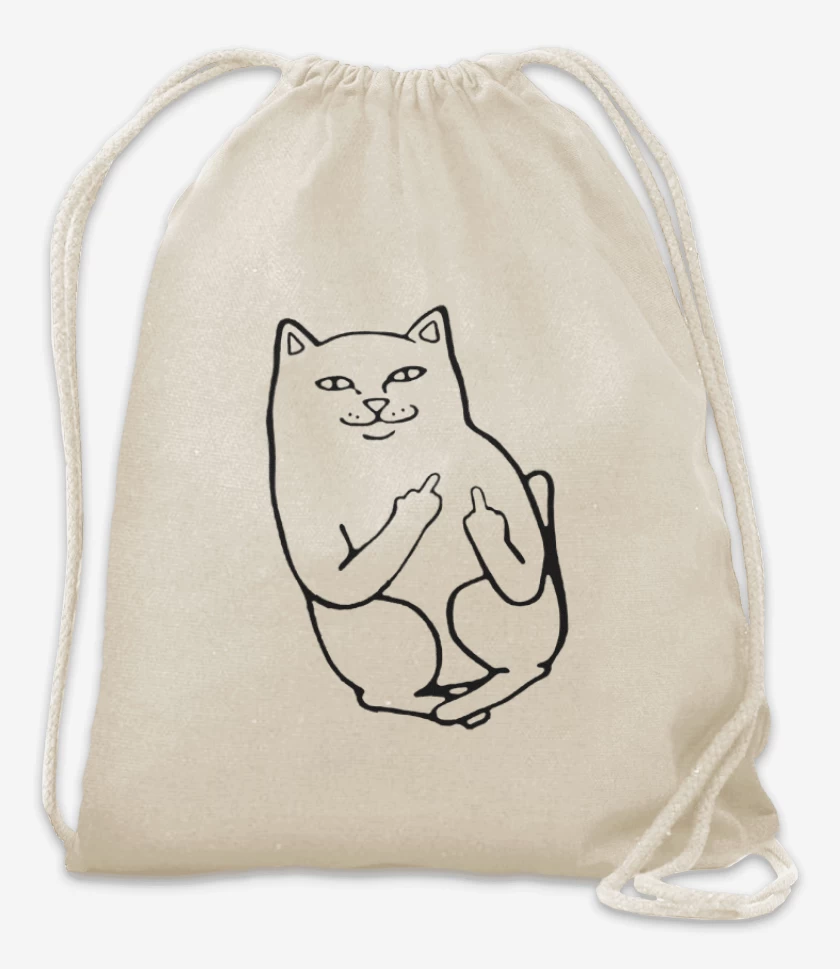 Mochila Blanco de Gatito oyuo