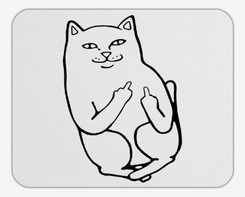 Mousepad Gatito oyuo