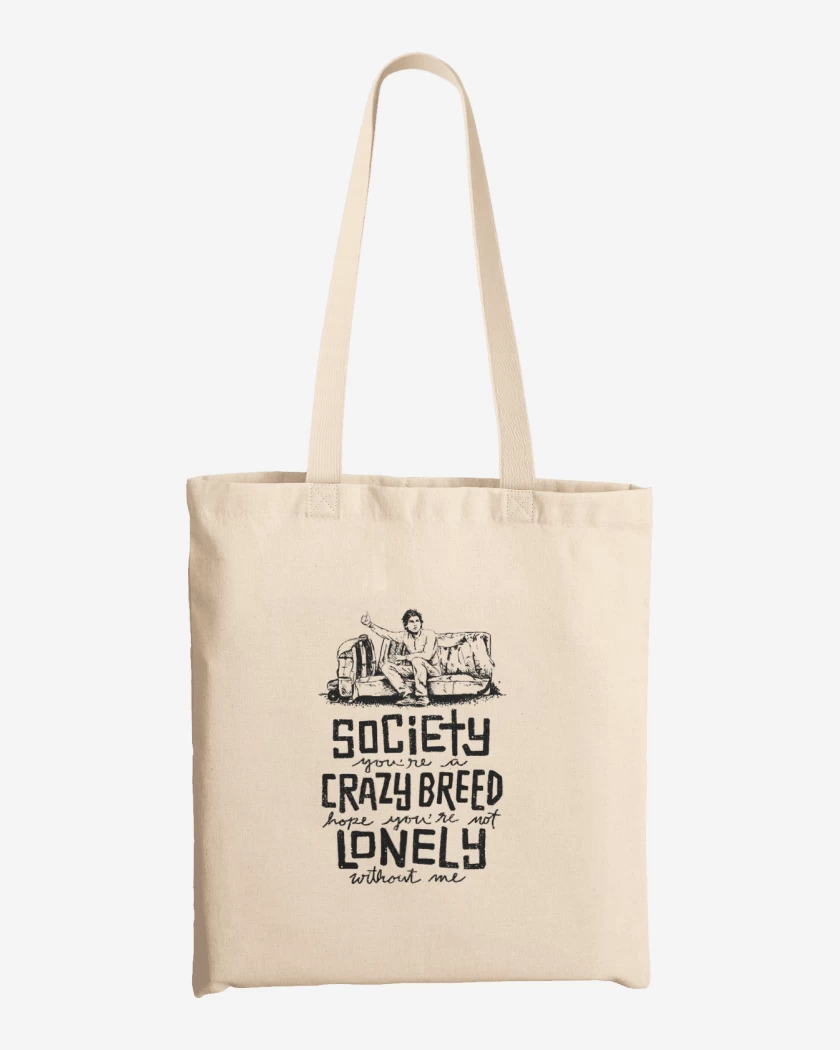 Totebag Blanco de Into the wild society