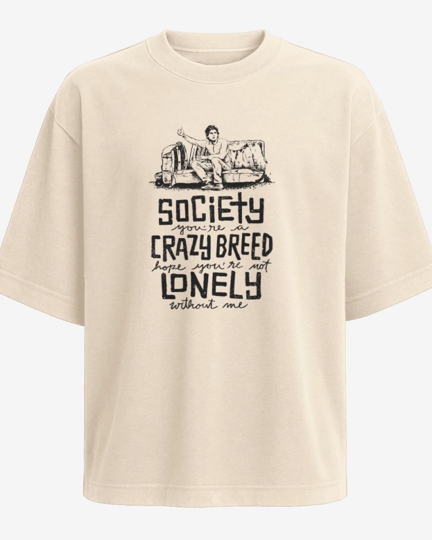 Polera Oversize Into the wild society