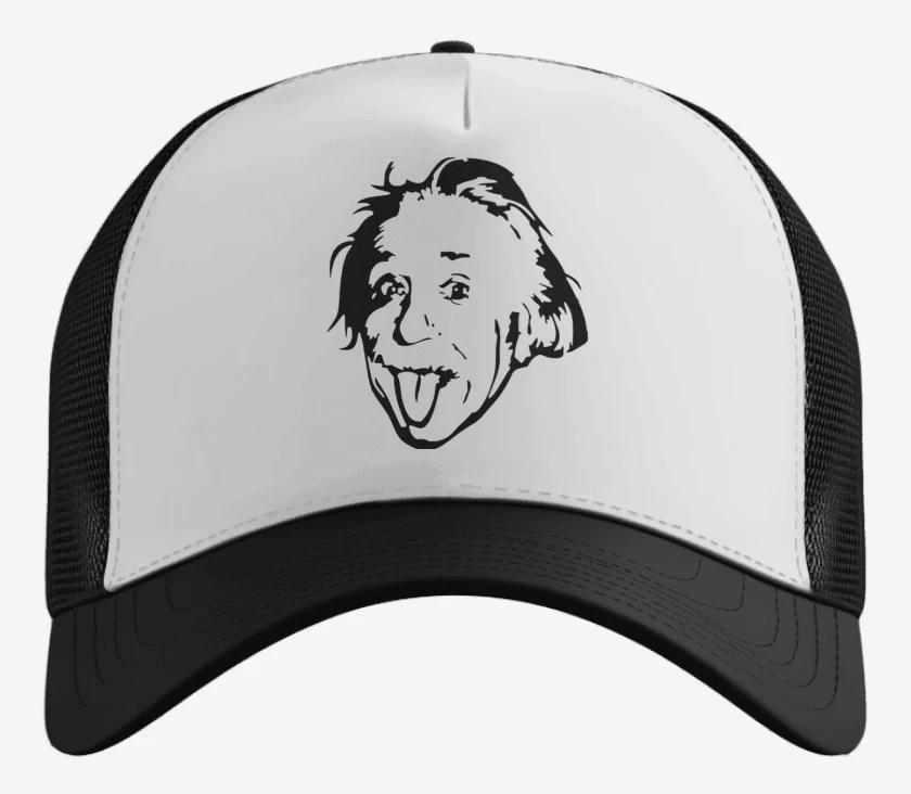 Gorro Blanco de Albert Einstein