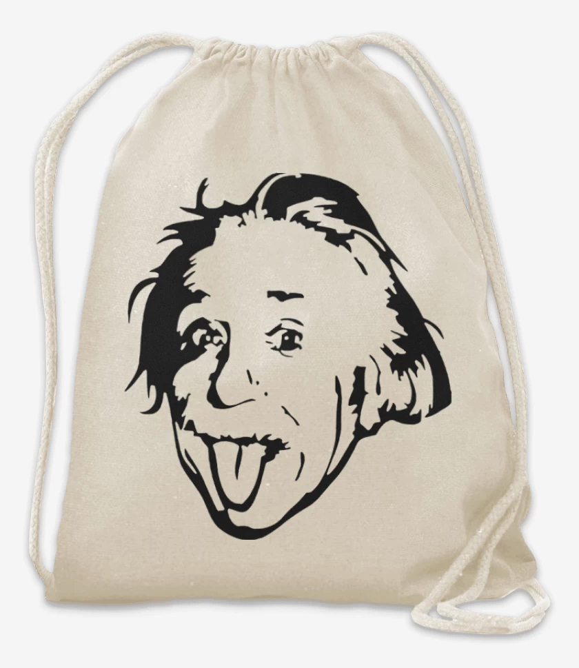 Mochila Blanco de Albert Einstein