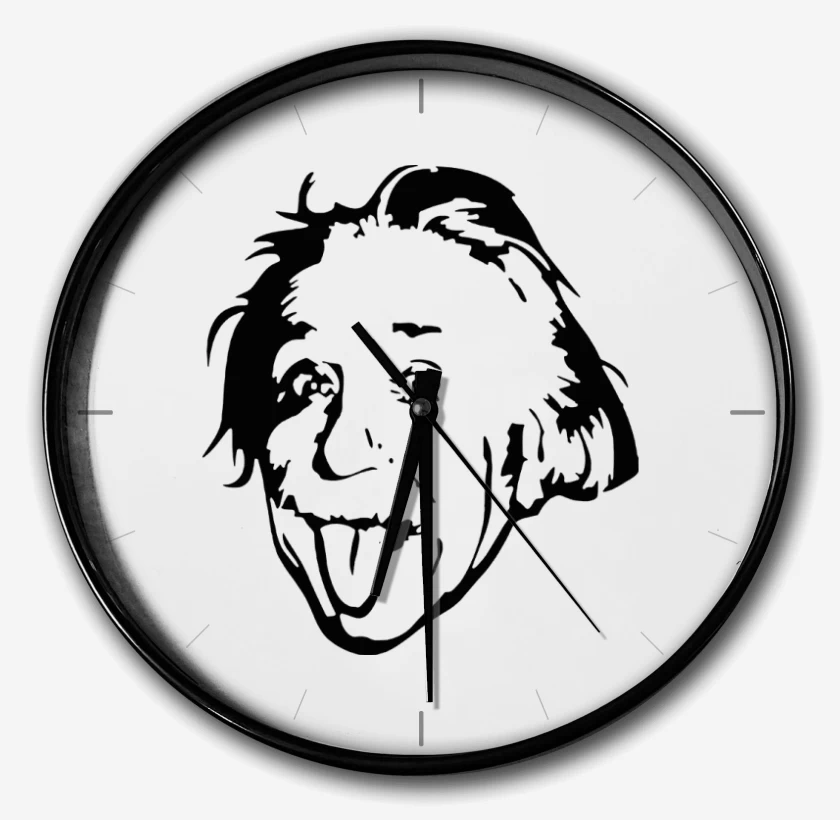 Reloj Blanco de Albert Einstein