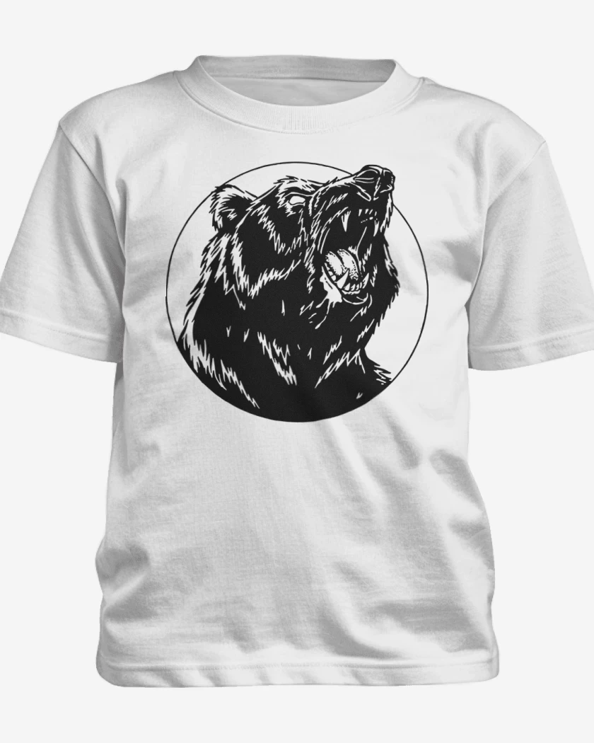 Polera de niño Blanco de Oso