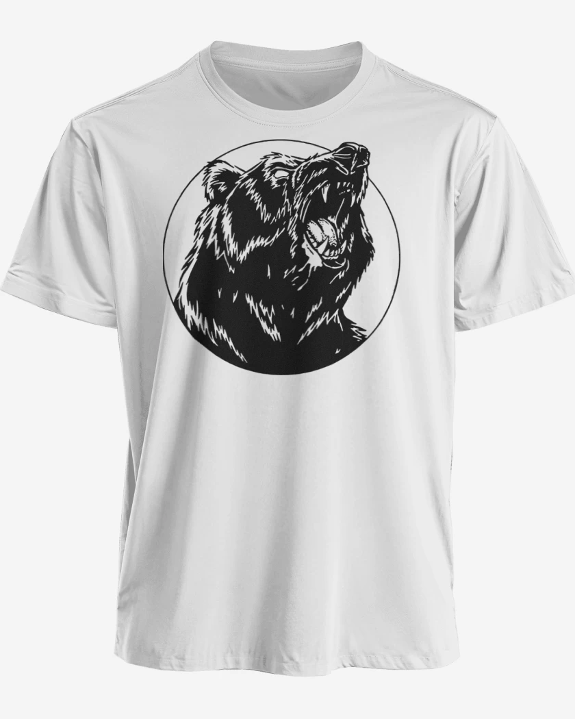 Polera premium Blanco de Oso