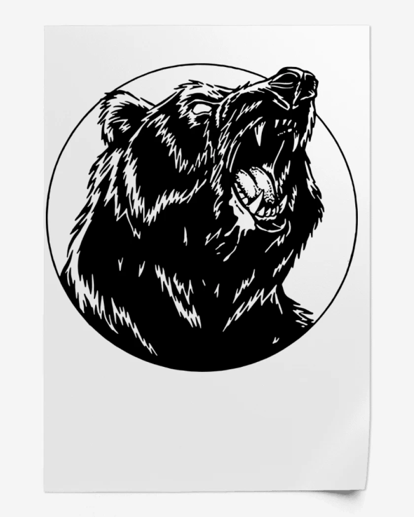 Print Blanco de Oso