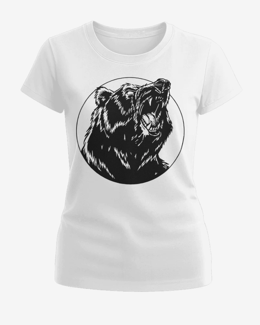 Polera de Mujer Blanco de Oso