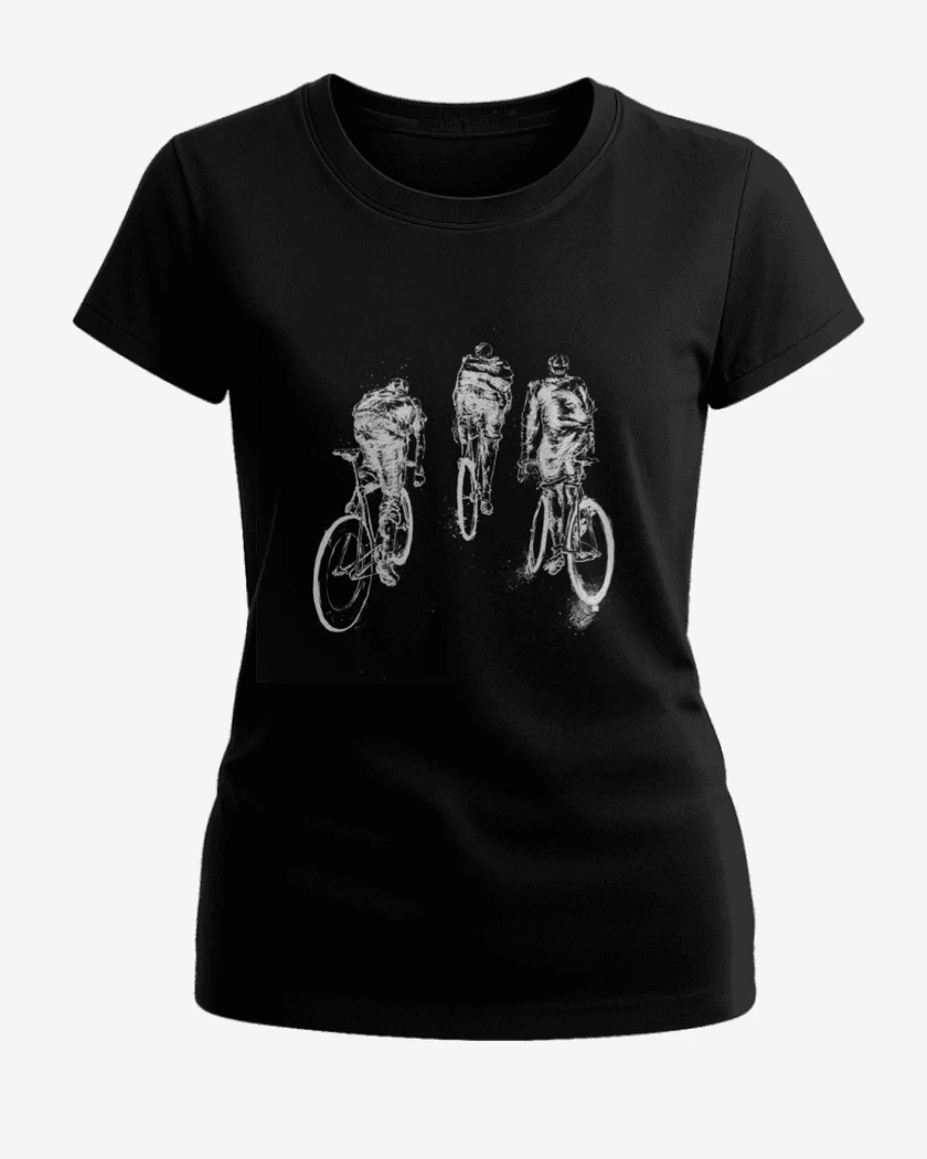 Polera de Mujer Negro de Bici
