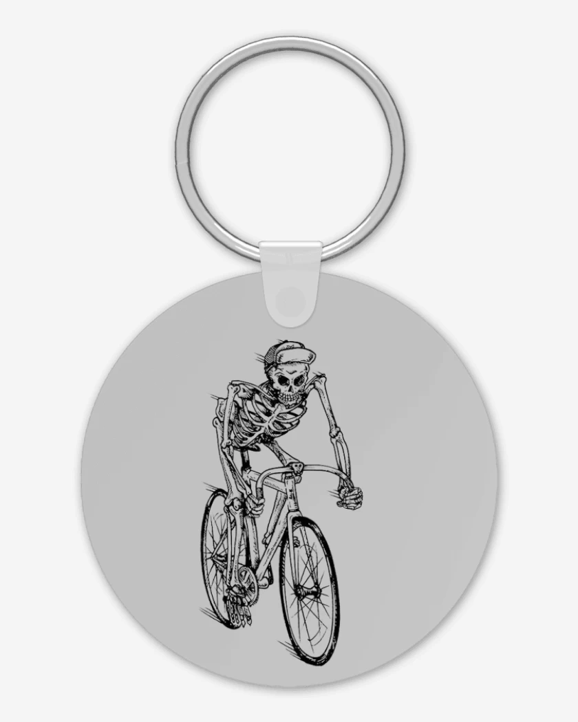 Llavero Gris Melange de Skull cleta