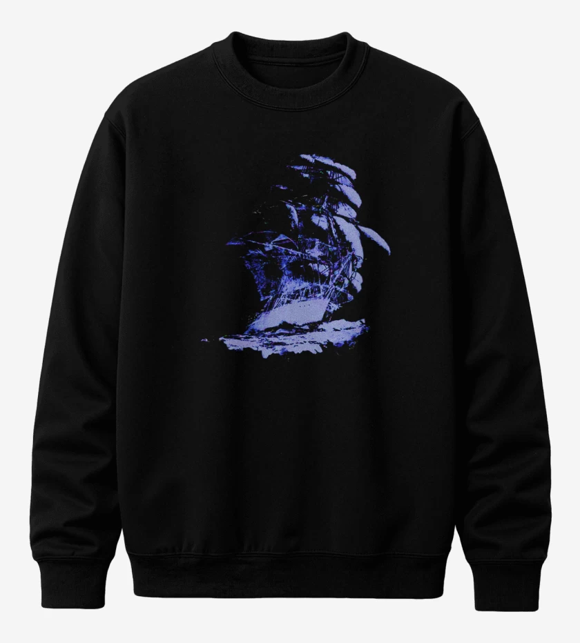 Poleron polo Negro de Barco