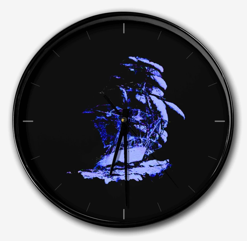 Reloj Negro de Barco